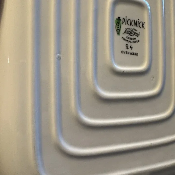 MCM Rorstrand Picknick Dish Platter #24 Marianne Westman Swedish Ovenware - Picture 7 of 10